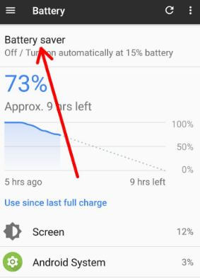 Sådan aktiveres batterisparetilstand i Android 8.0 Oreo