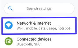 Sådan ændres adgangskoden til wifi-hotspot på Android 9