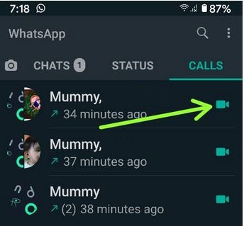 Sådan videoopkald på WhatsApp Android