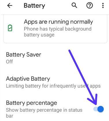 Sådan vises batteriprocent på Google Pixel 3a og Pixel 3a XL